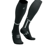 Skarpetki sportowe męskie - COMPRESSPORT Skarpety kompresyjne FULL SOCKS RECOVERY 2.0 black - miniaturka - grafika 1