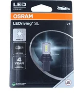 Żarówki samochodowe - OSRAM ŻARÓWKA LEDRIVING SL P13W BIAŁA LED BRAK ECE 1SZT. BLISTER EKO - miniaturka - grafika 1