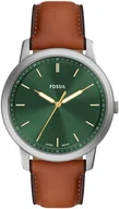 Zegarki męskie - Zegarek Fossil FS6094 Brown Leather Strap 44mm  - miniaturka - grafika 1