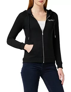 Armani Exchange Damska bluza z kapturem skateboarding, czarny, XS - Bluzy damskie - miniaturka - grafika 1