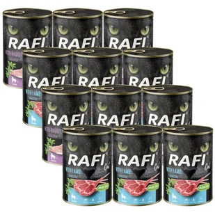 RAFI Cat Adult Sterilised Mix Smaków 12x400g - Mokra karma dla kotów - miniaturka - grafika 1