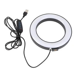 Światło pierścieniowe, światło pierścieniowe LED, światło wypełniające, światło pierścieniowe do studia wideo, aparat fotograficzny Selfie Studio LED Ring Light - Selfie stick - miniaturka - grafika 1