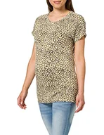 Koszulki i topy damskie - Supermom Damska koszulka Tee Ss Aop Leopard, Dull Gold - P751, S - miniaturka - grafika 1