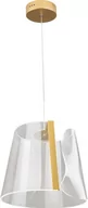 Lampy sufitowe - Maxlight Lampa wisząca SEDA P0384 złota oprawa w stylu nowoczesnym P0384 - miniaturka - grafika 1