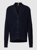 Swetry męskie - Kardigan z dekoltem w serek - miniaturka - grafika 1