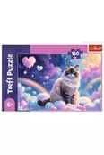 Puzzle - Puzzle, Trefl, Domowy kotek, 160 el. - miniaturka - grafika 1