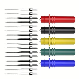 TEMU 10 Szt. HT307 Zestaw Wkładów Do Testowania Diagnostycznego Samochodu, Poliwinylu Chloru I Metalu, Tryb Zasilania Niezładowanego, Igła Do - Inne - miniaturka - grafika 1