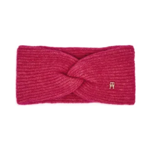 Tommy Hilfiger Opaska z dodatkiem wełny - Czapki damskie - miniaturka - grafika 1