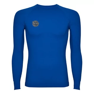 Bielizna sportowa męska - Koszulka Termoaktywna Football Masters Niebieska 128-139 - grafika 1