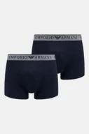 Majtki męskie - Emporio Armani Underwear bokserki 2-pack męskie kolor granatowy 111769 4F720 - miniaturka - grafika 1
