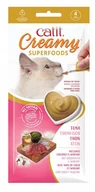 Przysmaki dla kotów - CATIT Creamy Superfood przysmak dla kota - tuńczyk z kokosem i wakame 4 x 10g - miniaturka - grafika 1