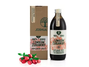 Sok z owoców Żurawiny ŻURAWINA 1000ml JOSHUA Tree - Soki i napoje niegazowane - miniaturka - grafika 1