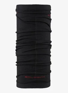 Chusta termoaktywna Brubeck Wool Neck Gaiter - black - Czapki i chusty sportowe męskie - miniaturka - grafika 1