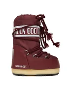 Buty dla dziewczynek - Moon Boot Śniegowce Mb Icon Nylon 80D1400440 S Bordowy - miniaturka - grafika 1