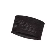 Apaszki i szaliki męskie - BUFF Opaska na głowę DRYFLX HEADBAND Solid Black - miniaturka - grafika 1
