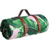 Koce - MATA PIKNIKOWA PLAŻOWA DUŻA KOC NA PLAŻE PLAŻOWY TUTYSTYCZNY SKŁADANY 160x220cm - miniaturka - grafika 1