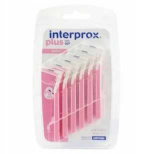 Interprox Interprox Plus Nano PHD 0,6 - szczoteczki międzyzębowe z uchwytem, 6 sztuk ISO 0- NANO - Szczoteczki międzyzębowe - miniaturka - grafika 3