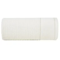 Ręczniki - Eurofirany Euro Firany Ręcznik Kąpielowy Glory2 Krem 50x90 1217251 - miniaturka - grafika 1