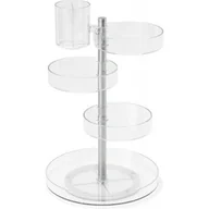 Moda i Uroda OUTLET - Umbra Org kosmetyczny, przezroczysty/nikiel, regularny - miniaturka - grafika 1