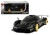 Zabawki zdalnie sterowane - Auto RC Sportowy Model Zdalnie Sterowany Pagani Zonda Czarne 1:14 Rastar - miniaturka - grafika 1