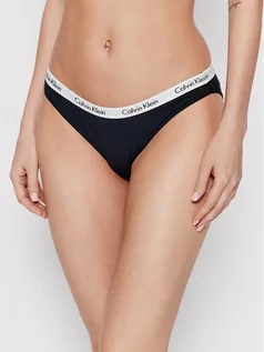 Majtki damskie - Calvin Klein Underwear Figi klasyczne 0000D1618A Granatowy - grafika 1