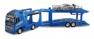 Samochody i pojazdy dla dzieci - Volvo Fh16 Laweta Porsche 911 Gt2 Rs 1:43 Bburago - miniaturka - grafika 1