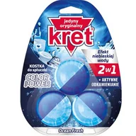 Środki do WC - Kret Kret kostka do spłuczki 3x50g ocean fresh - miniaturka - grafika 1