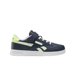 Reebok Court Advance Elastic Lace & Top Strap, Trampki, VECTORNAVY/DIGITALLIME/White, 21 EU, Vectornavy Digitallime White, 21 EU - Koszulki i topy damskie - miniaturka - grafika 1