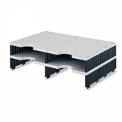 Półki na dokumenty - B2B Partner Moduły sortujące 268-1202 98 - miniaturka - grafika 1