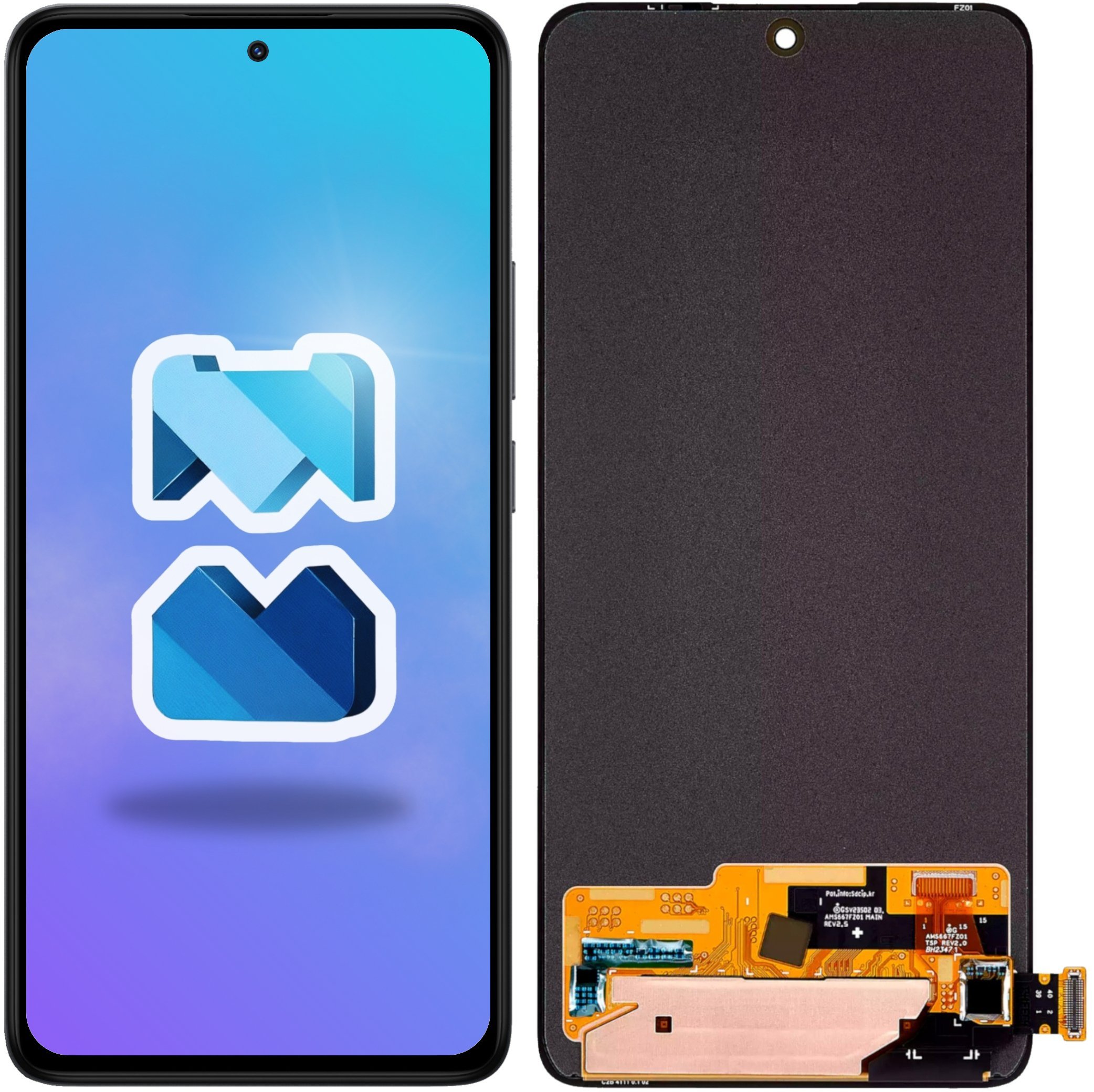 Wyświetlacz do Xiaomi Redmi Note 14 4G / 5G LCD 24117RN76G Ekran Oled