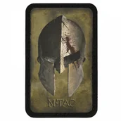 Odzież taktyczna i umundurowanie - Naszywka M-Tac Spartan Helmet Ranger Green/Black (51102023) - miniaturka - grafika 1