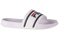 Klapki i japonki męskie - Fila Morro Bay Slipper 2.0 M 1010930-1FG męskie klapki białe - miniaturka - grafika 1