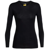 Koszulki sportowe damskie - Koszulka damska Icebreaker Women`s 175 Everyday LS Crewe (2018) Rozmiar: M / Kolor: czarny - miniaturka - grafika 1