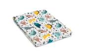 Otulacze - Sensillo, otulacz muślinowy dinozaury 120x120 cm - miniaturka - grafika 1