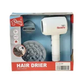 Zabawy w naśladowanie dorosłych - Suszarka do włosów na baterię z końcówkami Adar - miniaturka - grafika 1