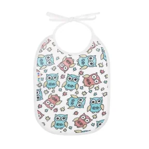 Akuku Śliniak wiązany sowy A1662, 1 szt. -> Wysyłka 1,99 - odbiór w Żabce - Śliniaki i fartuszki - miniaturka - grafika 1