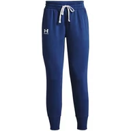 Spodnie damskie - Spodnie damskie Under Armour Rival Fleece Joggers niebieskie 1356416 404-M - miniaturka - grafika 1