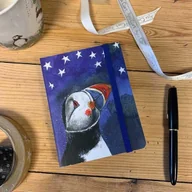 Notesy i bloczki - Notatnik z gumką A6 SCN28 Maskonur - Alex Clark - miniaturka - grafika 1