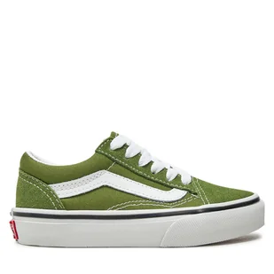 Tenisówki Vans Old Skool VN000CYVCIB1 Zielony - Buty dla chłopców - miniaturka - grafika 1