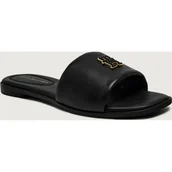 Klapki i japonki damskie - Tommy Hilfiger Skórzane klapki HARDWARE - miniaturka - grafika 1