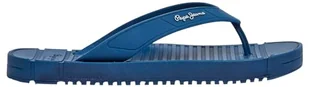 Pepe Jeans Męskie klapki Shore M, niebieskie (granatowe), 44 EU, niebieski (Blue Navy), 10 UK - Klapki i japonki męskie - miniaturka - grafika 1