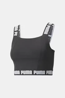 Bluzki damskie - PUMA Crop top - Czarny - Kobieta - L (L) - grafika 1