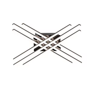 Lampa sufitowa designerska CROSS PL99829-6 Zuma Line - Lampy sufitowe - miniaturka - grafika 1