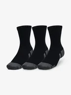 Skarpetki dla dzieci - Skarpetki dziecięce Under Armour Performance Cotton 3p Mid-BLK XL - miniaturka - grafika 1