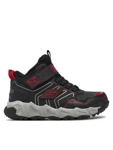 Skechers Sneakersy Combex 406422L/BKRD Czarny - Buty dla chłopców - miniaturka - grafika 1