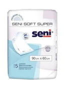 Higiena osób starszych i niepełnosprawnych - Seni Podkłady higieniczne Soft 60 x 90 cm 5 szt. - miniaturka - grafika 1