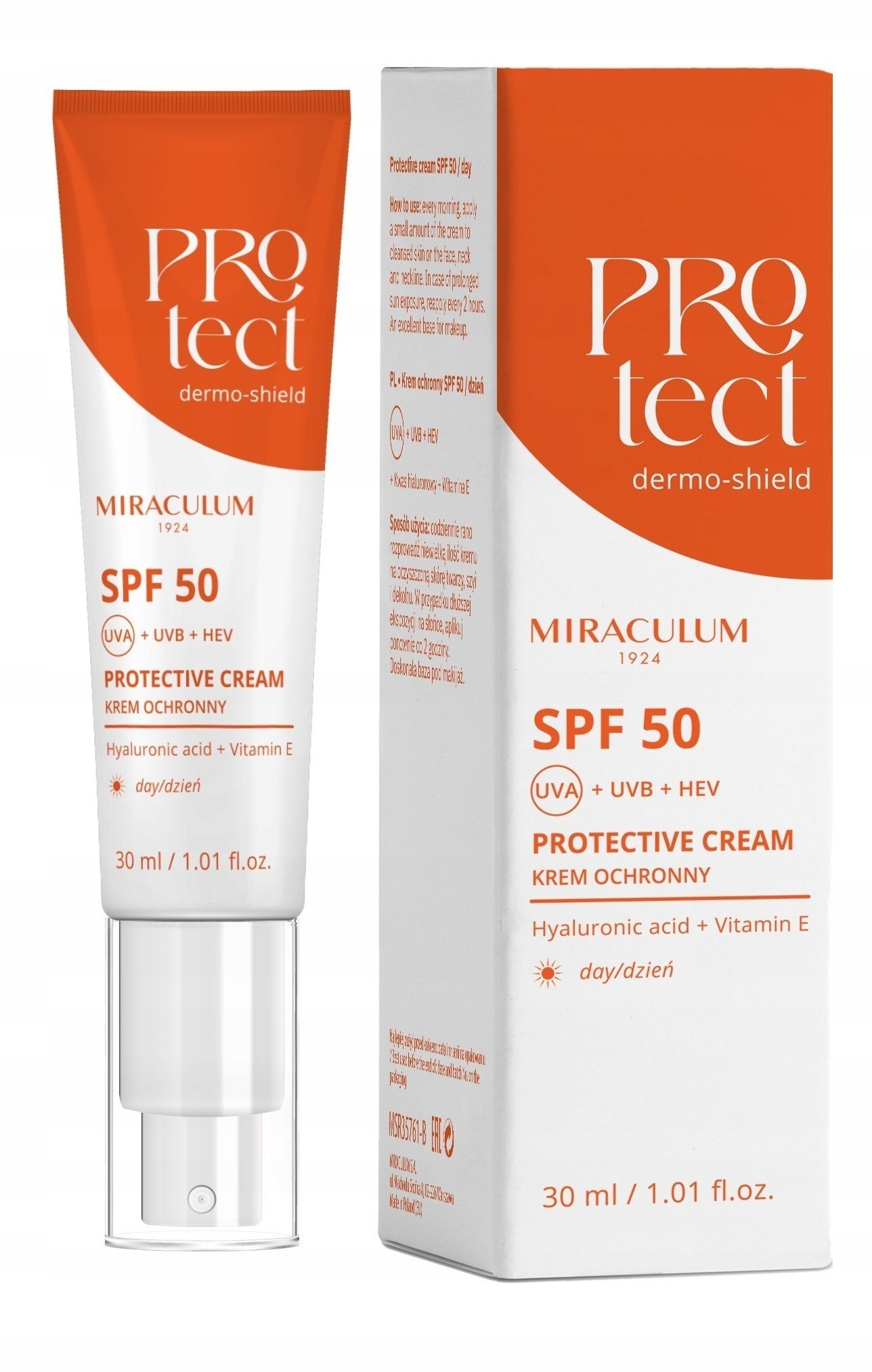 Miraculum Dermo-Shield Protect Krem ochronny SPF 50 30 ml