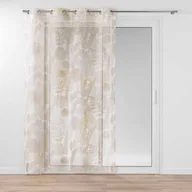 Firany - Firana na przelotkach z metalicznym nadrukiem, MELISSE, 140 x 240 cm - miniaturka - grafika 1