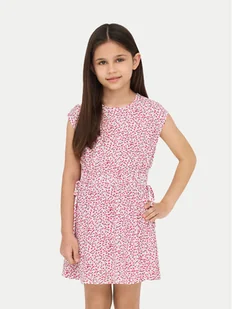 Kids ONLY Sukienka letnia Zalina 15350020 Różowy Regular Fit - Sukienki i spódniczki dla dziewczynek - miniaturka - grafika 1