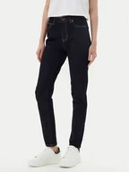 Spodnie damskie - Guess Jeans Jeansy W4BA92 D5CB4 Granatowy Slim Fit - miniaturka - grafika 1